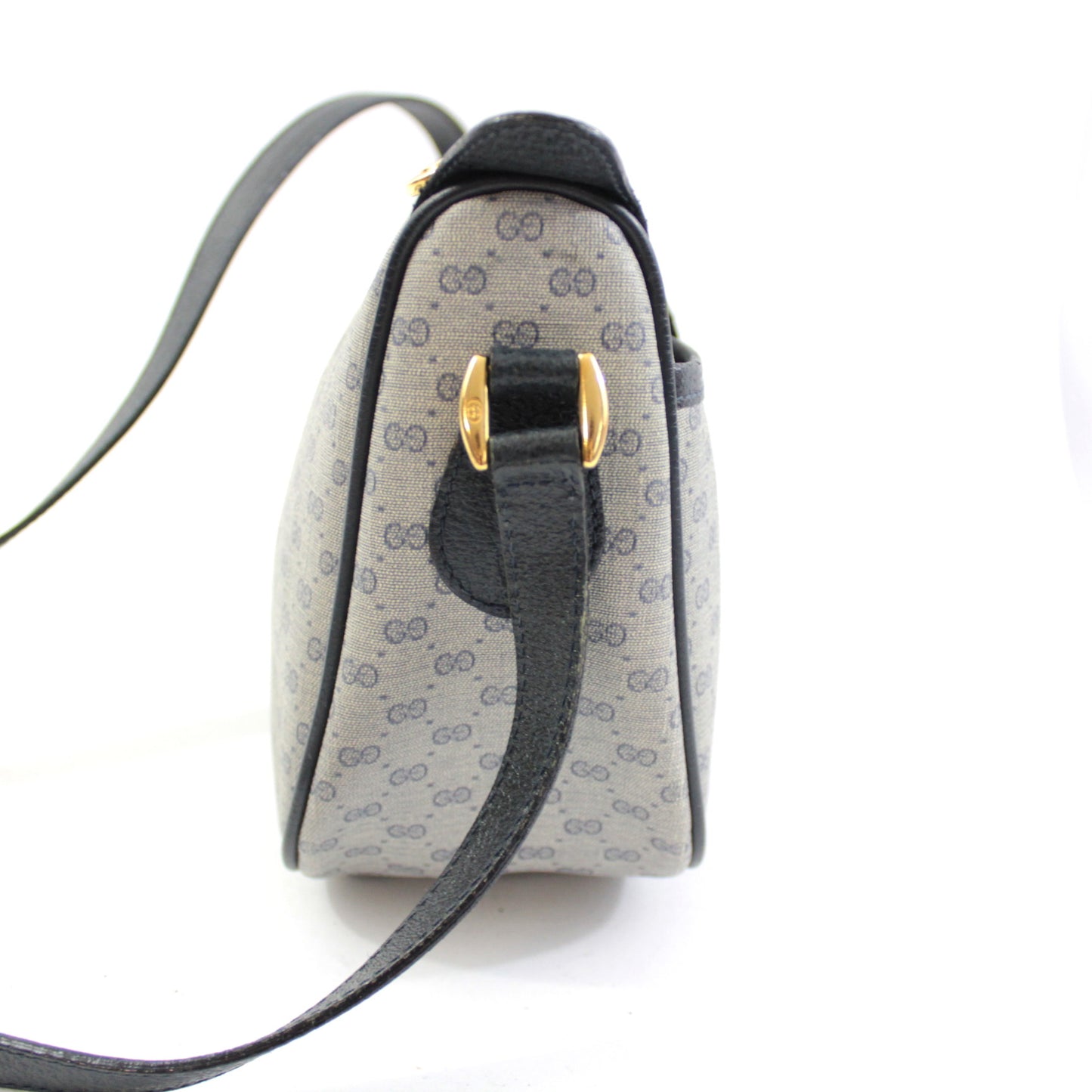 GUCCI SHERRY LINE BLUE NAVY SHOULDER BAG GB141