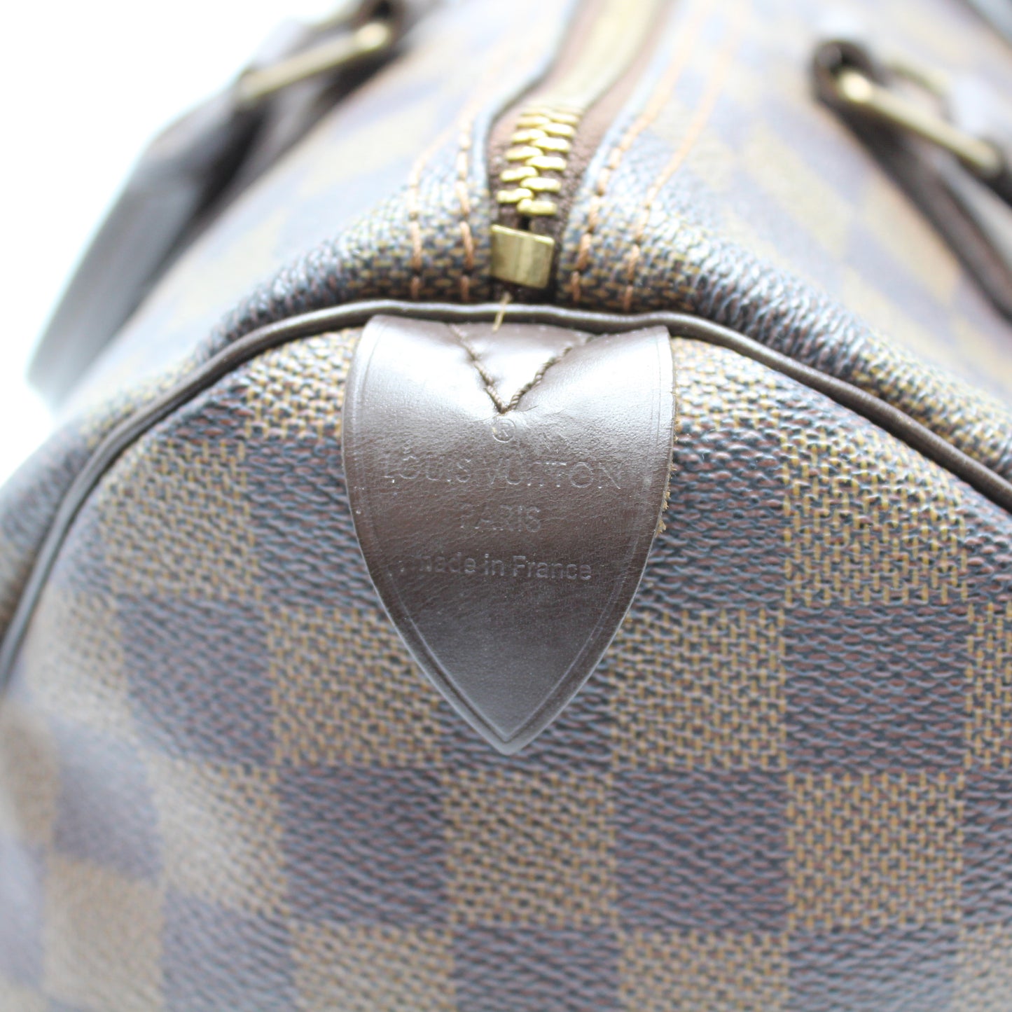 LOUIS VUITTON SPEEDY 30 DAMIER EBENE BAG LB1191