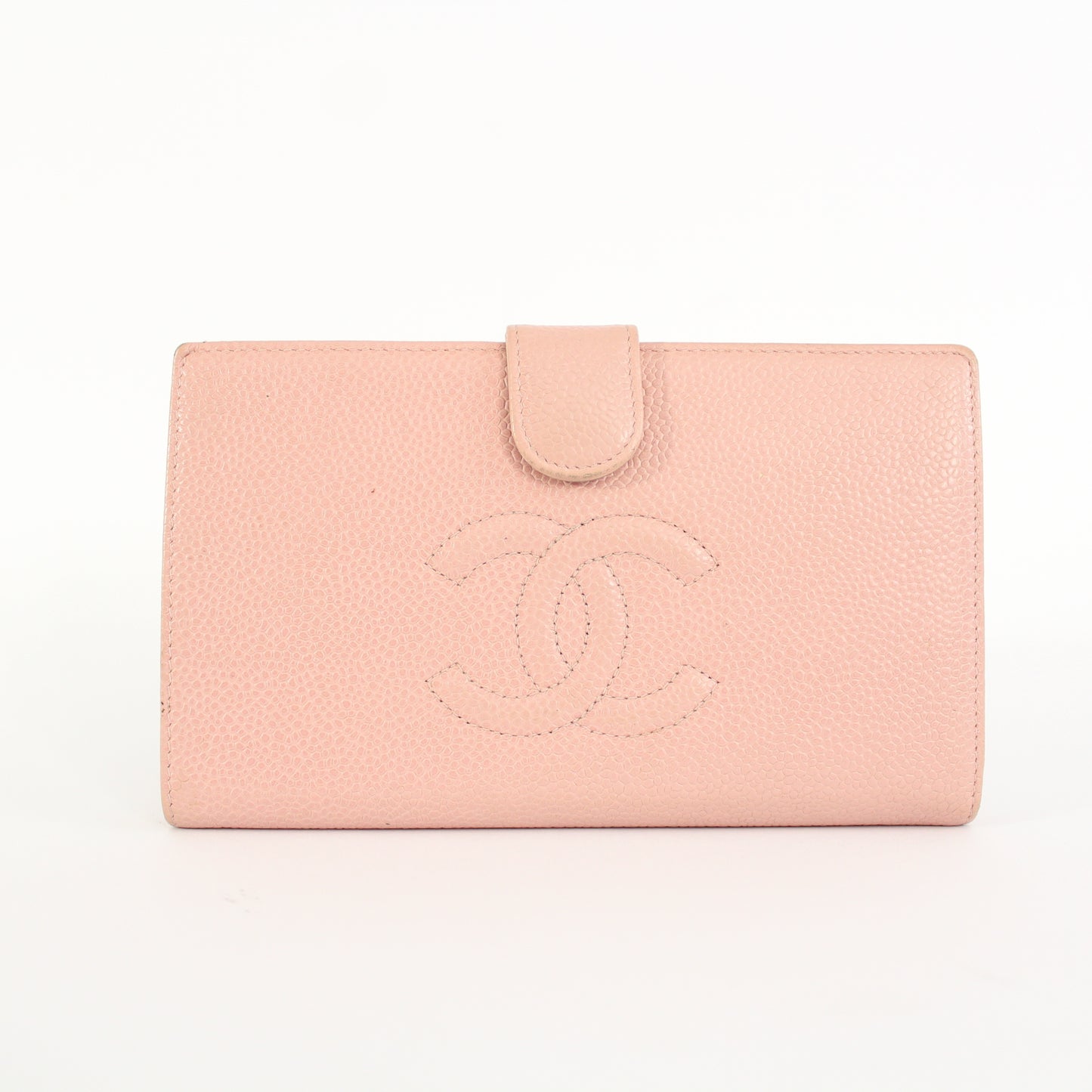 PORTAFOGLIO CHANEL IN PELLE ROSA # CA103