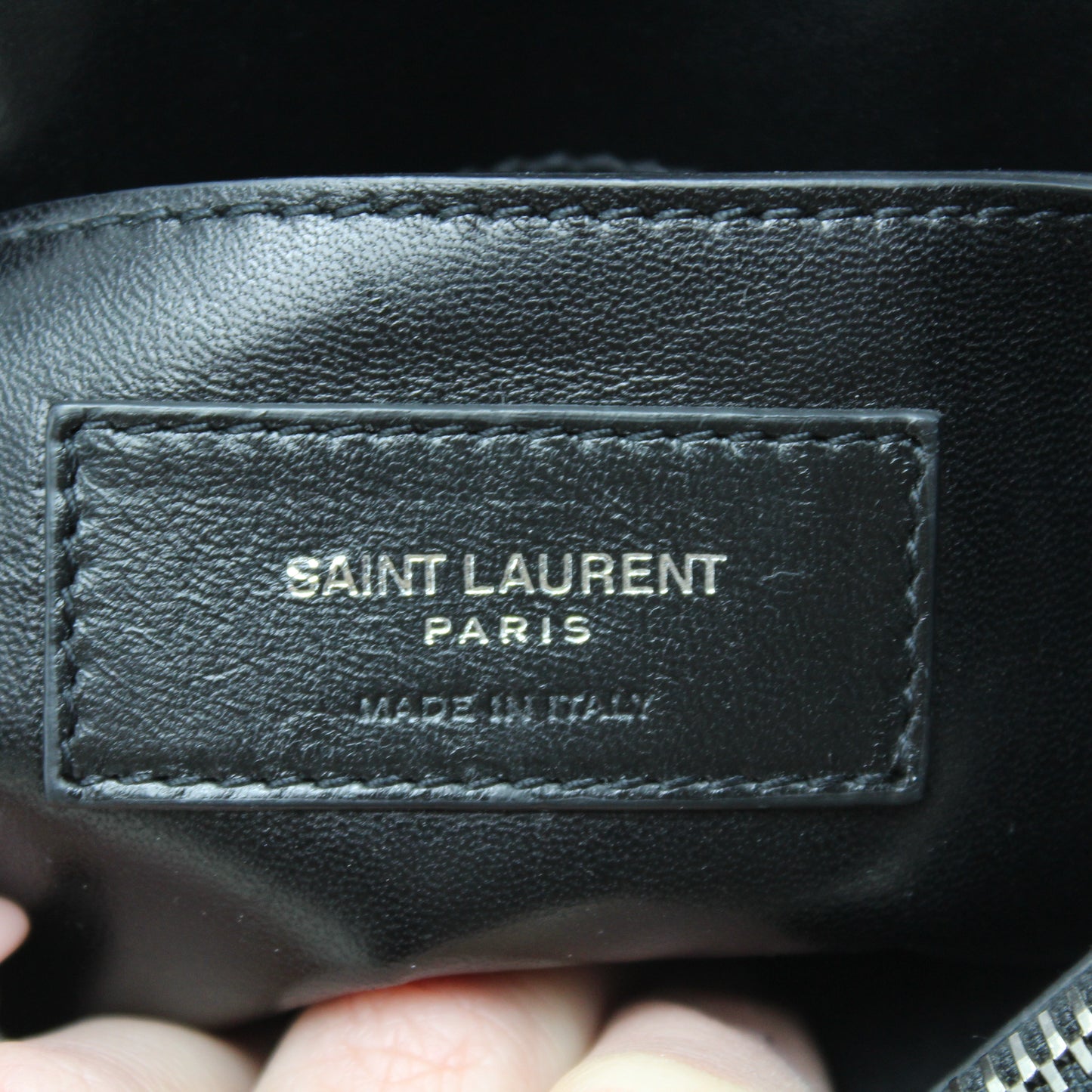 BORSA SAINT LAURENT LOULOU SMALL NERA YB111