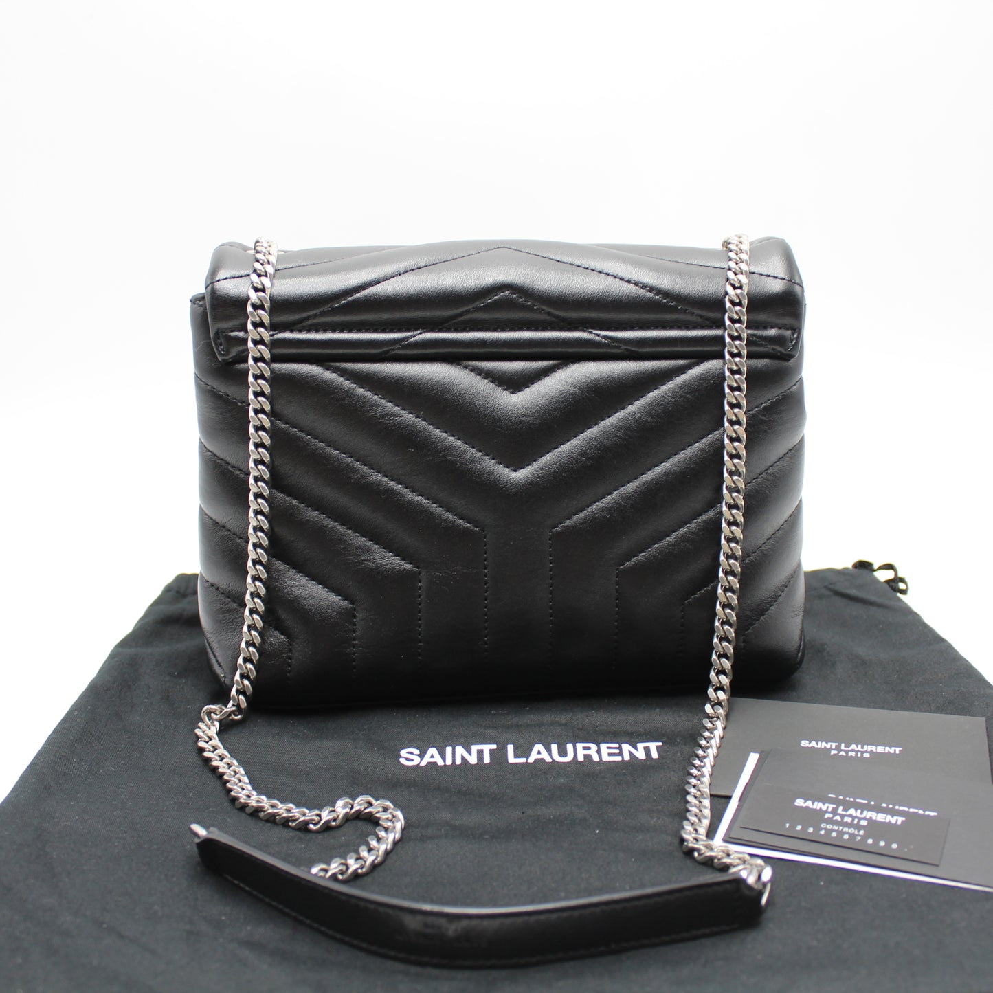 BORSA SAINT LAURENT LOULOU SMALL NERA YB111