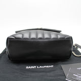 SAINT LAURENT LOULOU SMALL BLACK BAG YB111