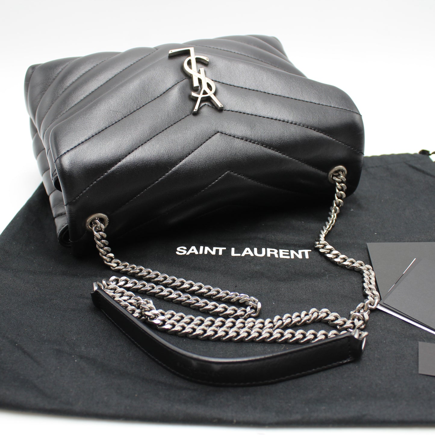 BORSA SAINT LAURENT LOULOU SMALL NERA YB111