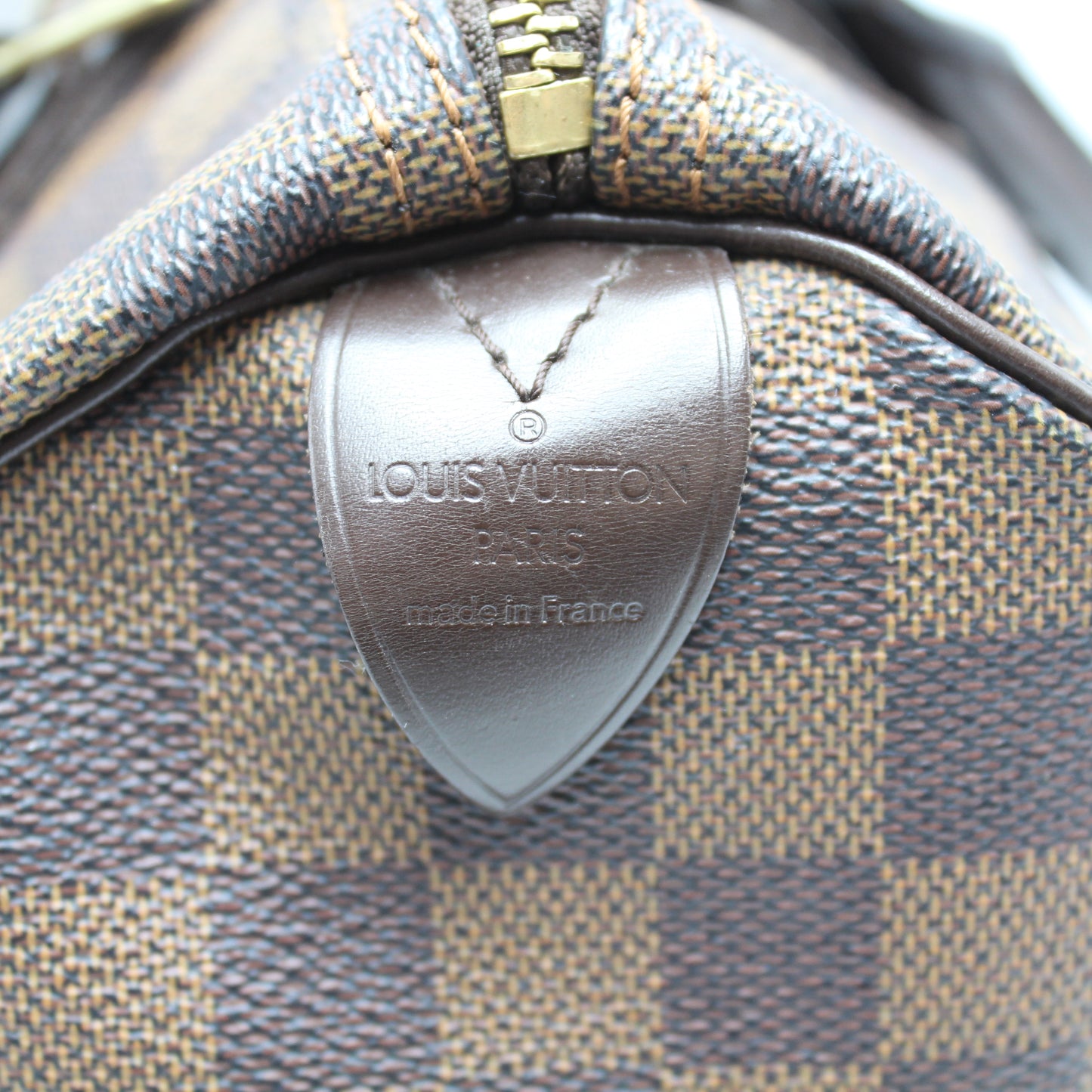 LOUIS VUITTON SPEEDY 30 DAMIER EBENE BAG LB1298 