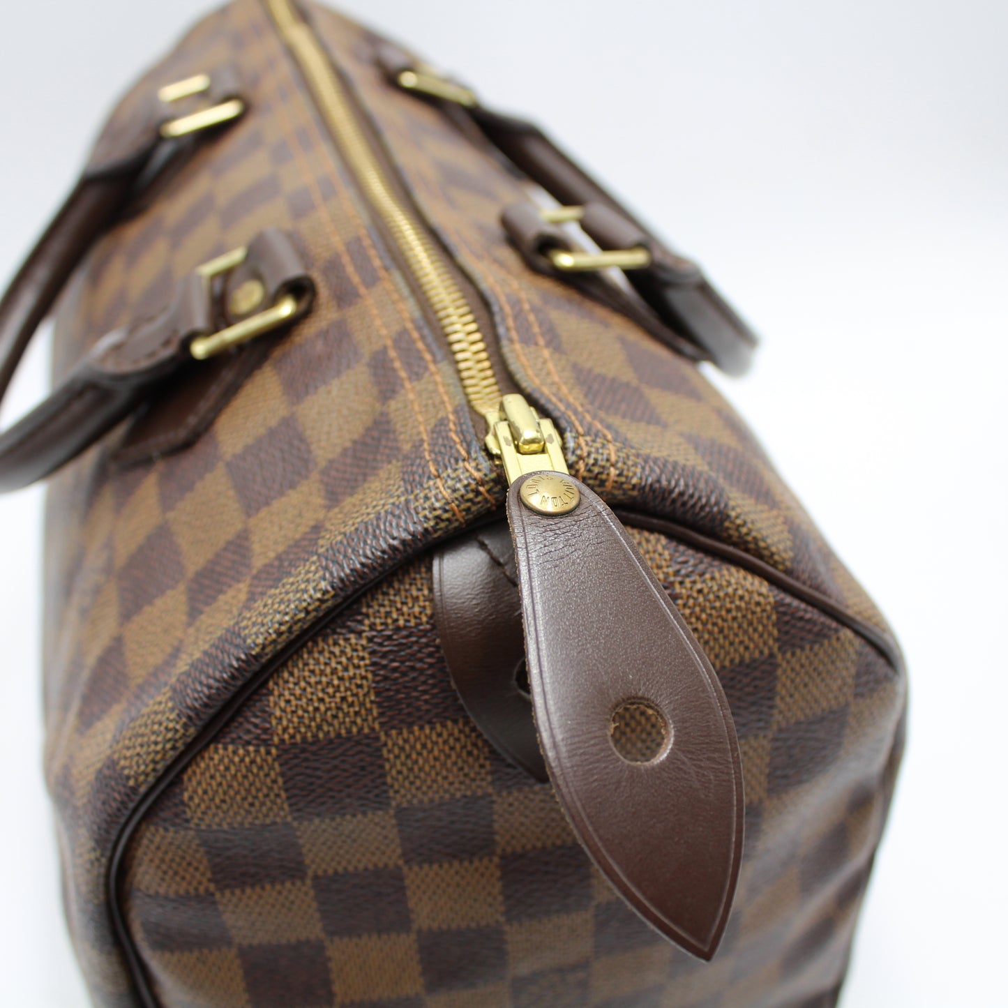 LOUIS VUITTON SPEEDY 30 DAMIER EBENE BAG LB1298 